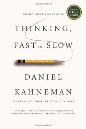 Thinking, Fast and Slow book cover